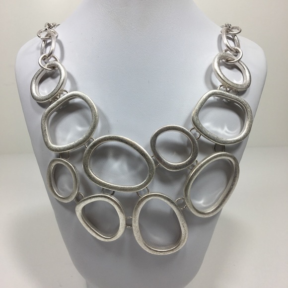 Jewelry - Loops Bib Necklace 15” Jewelry - Loops Bib Necklace 15”